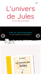 Mobile Screenshot of luniversdejules.com