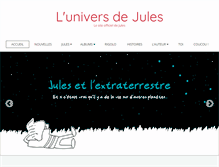 Tablet Screenshot of luniversdejules.com